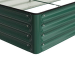 Rectangular Galvanized Steel Raised Garden Bed | Large