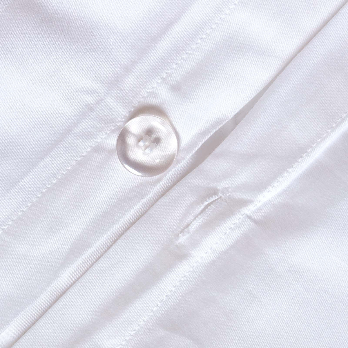 Organic Cotton Duvet Cover Set 400 Tc | King | White