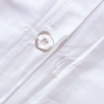 Organic Cotton Duvet Cover Set 400 Tc | European King | White