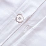 Organic Cotton Cot Bed Duvet Cover Set 400 Thread Count | Cot Bed | White