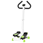 Twister Stepper Step Machine With Adjustable Resistance | White
