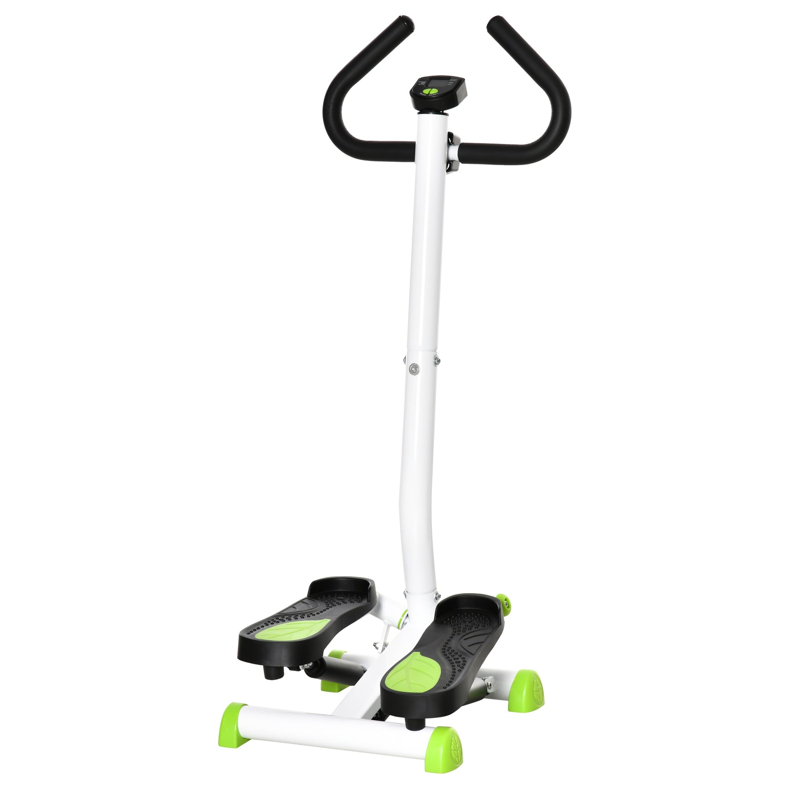 Twister Stepper Step Machine With Adjustable Resistance | White