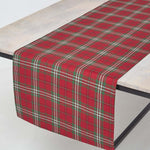 Cotton Christmas Prince Edward Tartan Table Runner