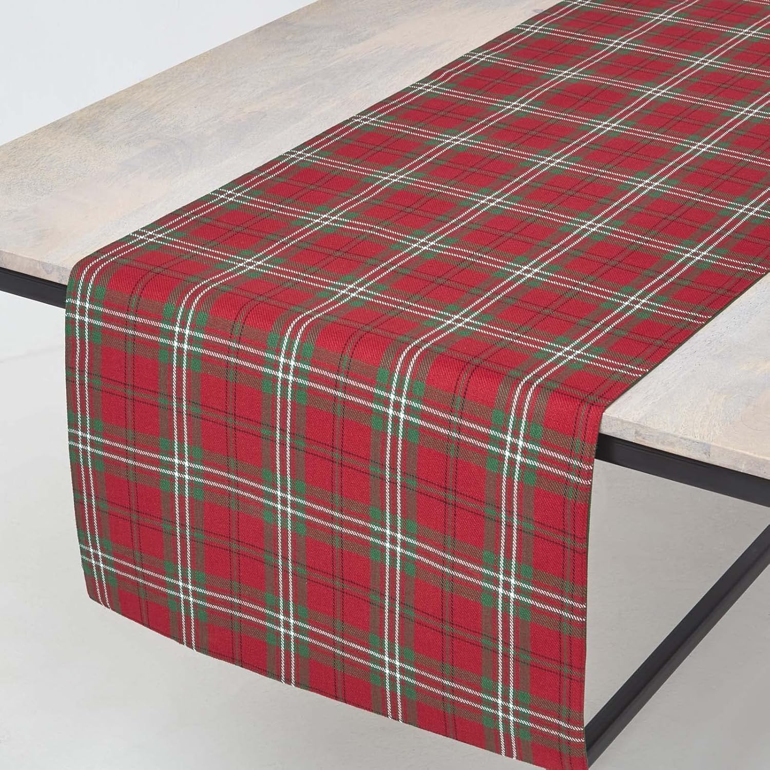 Cotton Christmas Prince Edward Tartan Table Runner