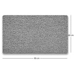 Spaghetti Anti Slip Shower/Bath Mat | 90cm x 60cm | Grey