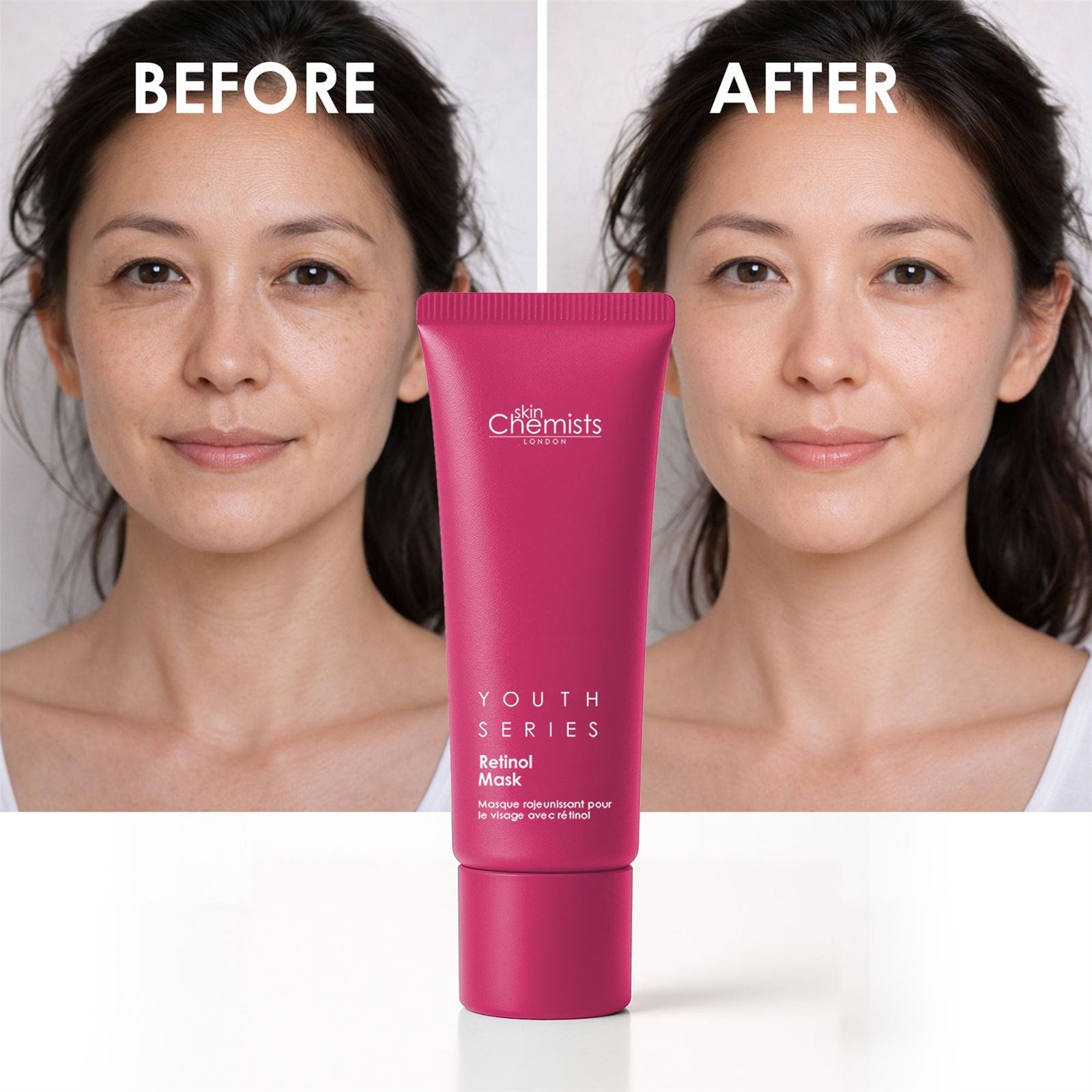 Retinol Anti-ageing Mask 50ml For Cell Regeneration And Smoothing