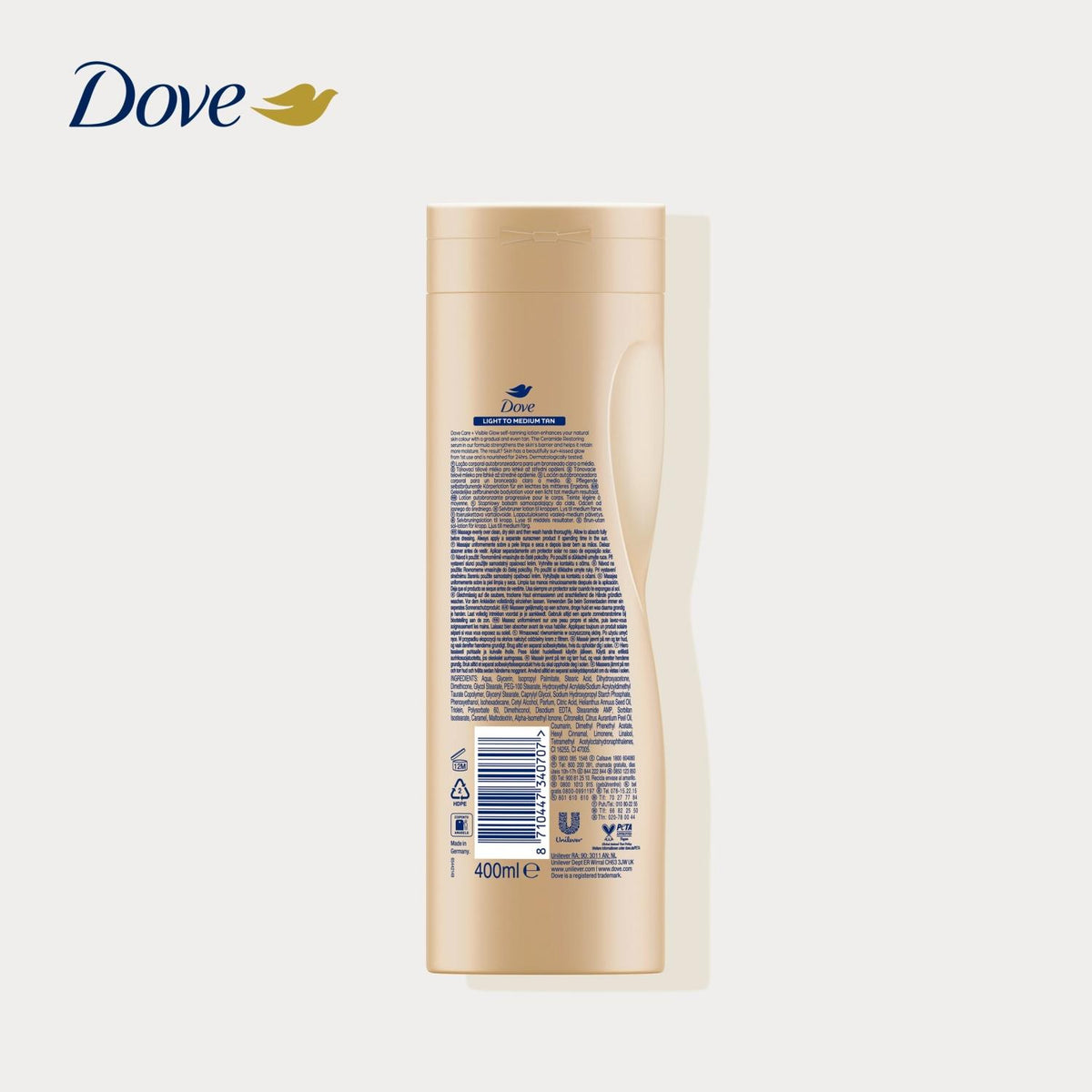 Visible Glow Self-tan Lotion Nourishing Care Light To Medium Skin | Set of 12