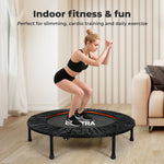 40 Inch Trampoline Bounce Round Exercise Home Gym Fitness Rebounder