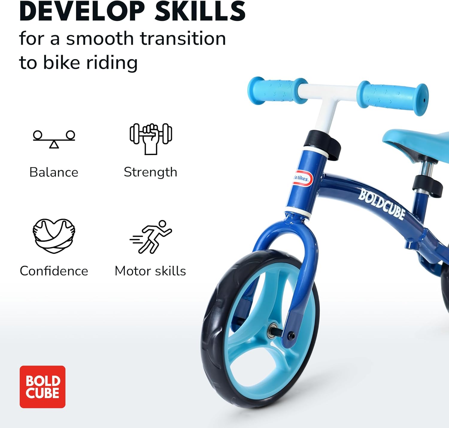 Little Tikes Kids Balance Bike | Blue