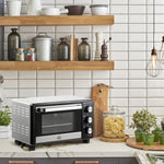 Mini Oven 16l Countertop Oven With Adjustable Temp Timer | One Size | Silver