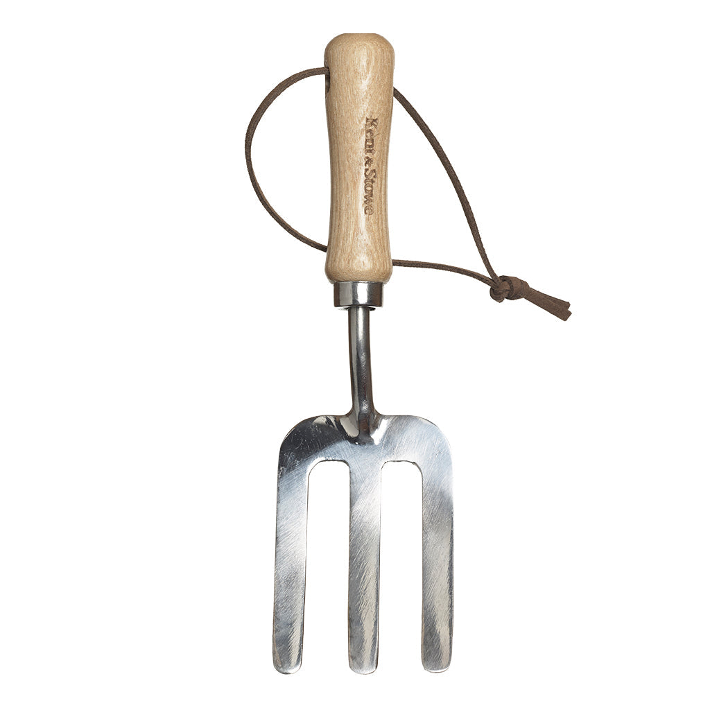 Kids Hand Fork — Stainless Steel Head, Ash Wood Handle, 15-year Guarantee | Small
