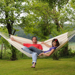 Barbados Natura Double Cotton Traditional Garden Hammock With Bag