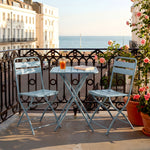 Colourways Vibrant Folding Patio Or Balcony Set | Blue