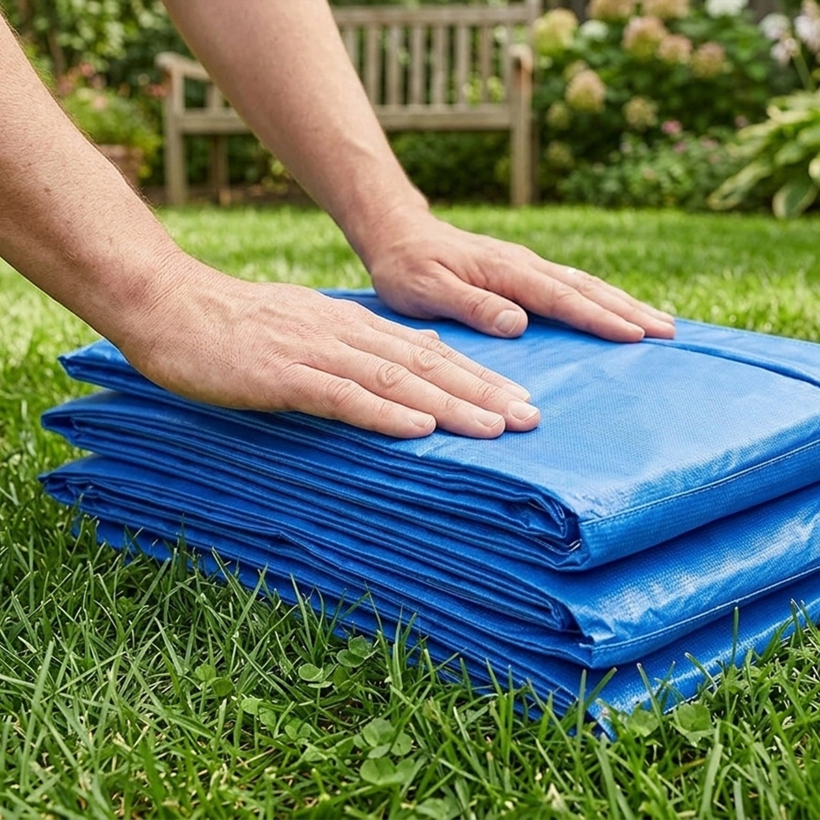 12ft Trampoline Safety Pad - Blue | Blue