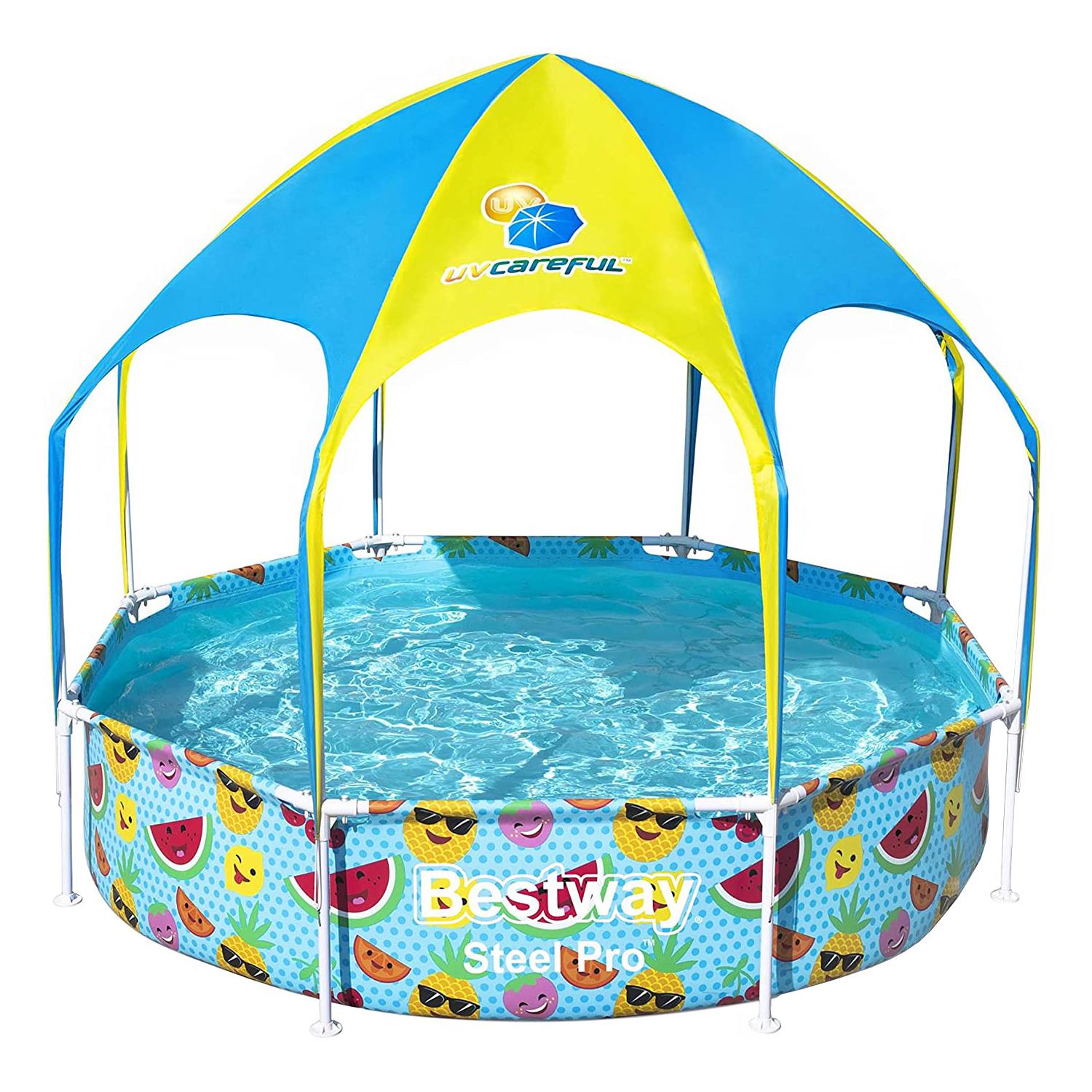 Steel Pro Uv Careful 8' X 20"/2.44m X 51cm Splash-in-shade Play Pool