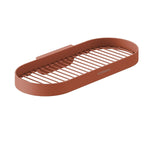Shower Shelf, Bathroom Shelf, Brown, Stainless Steel, Geyser Collection