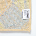 Harlequin Pattern Cotton Bath Mat | 50 x 80cm | Mustard