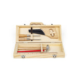 6pc Wooden Diy Tool Box For Kids