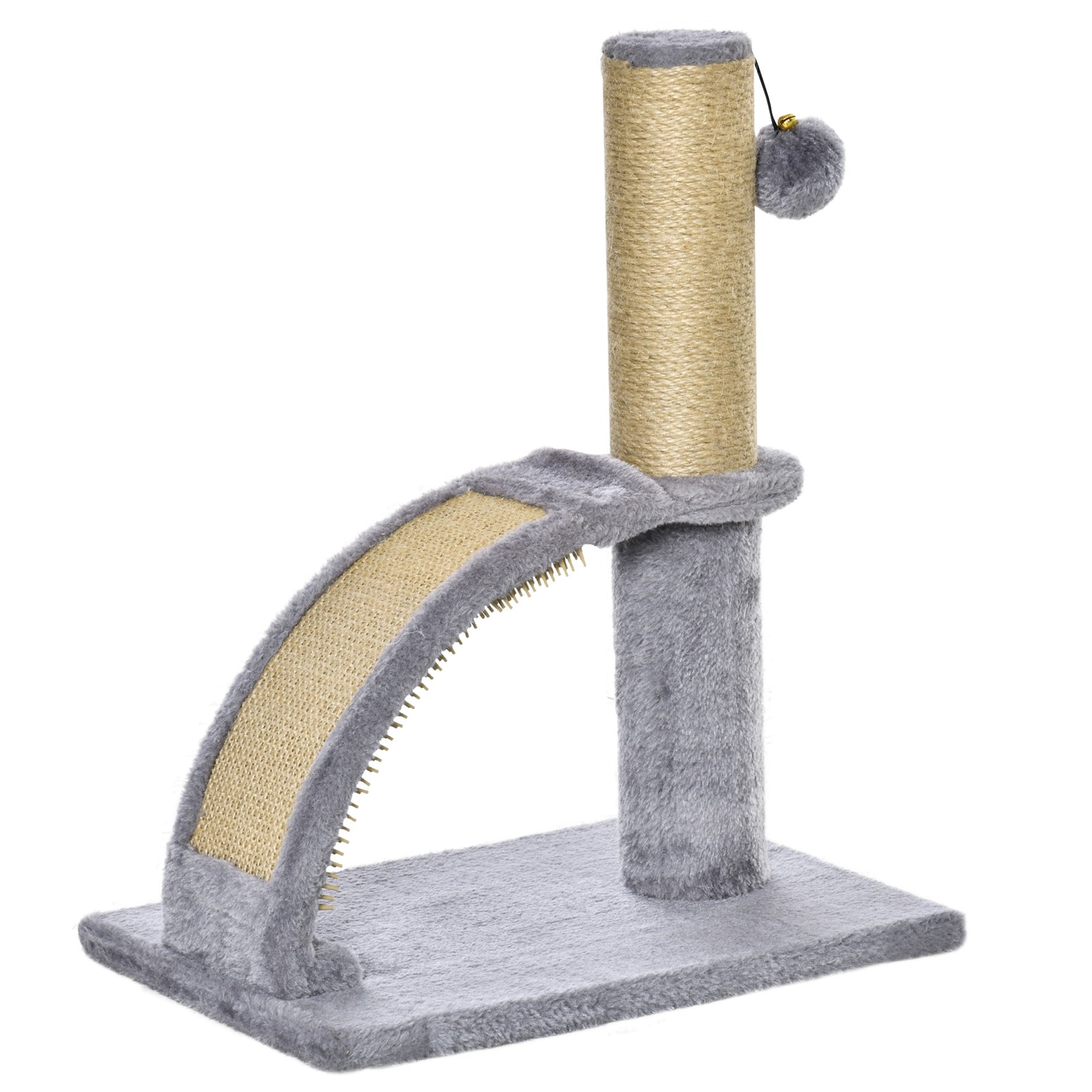 Cat Tree Activity Center With Scratching Massage Board Hanging Ball