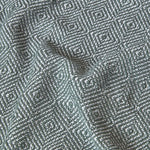 Malda Cotton Throw With Tassels | 255cm x 360cm | Green