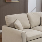 Lewiston Fabric Pull Out Sofabed | Beige