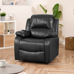 Northfield Dual Motor Massage Heat Riser Recliner Chair | Black