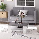 Vintage Square Coffee Table, Side Desk