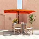 3x2m Patio Parasol, Rectangular Canopy | Orange