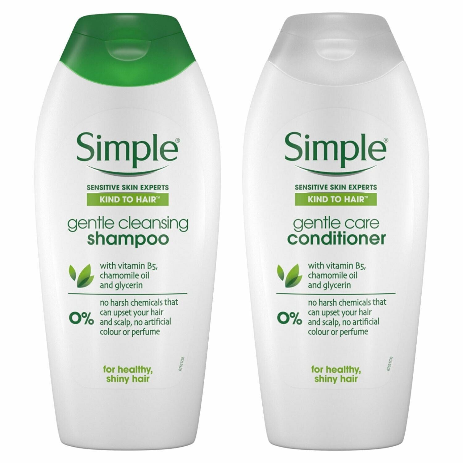 Gentle Care Shampoo & Conditioner 400ml Bundle | Set of 3
