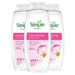 Kind To Skin Nourishing Shower Gel Natural Geranium Oil 675ml, 3pk | Set-of-3