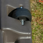 Square Cantilever Parasol Base Filled W/ Wheels