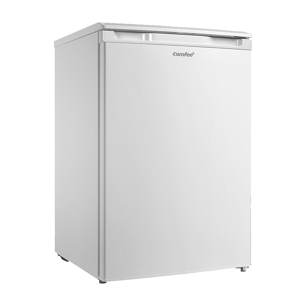Comfee 131l Under Counter Fridge, Large Capacity Refrigerator With Light, 3 Removable Shelves & Crisper Drawer
