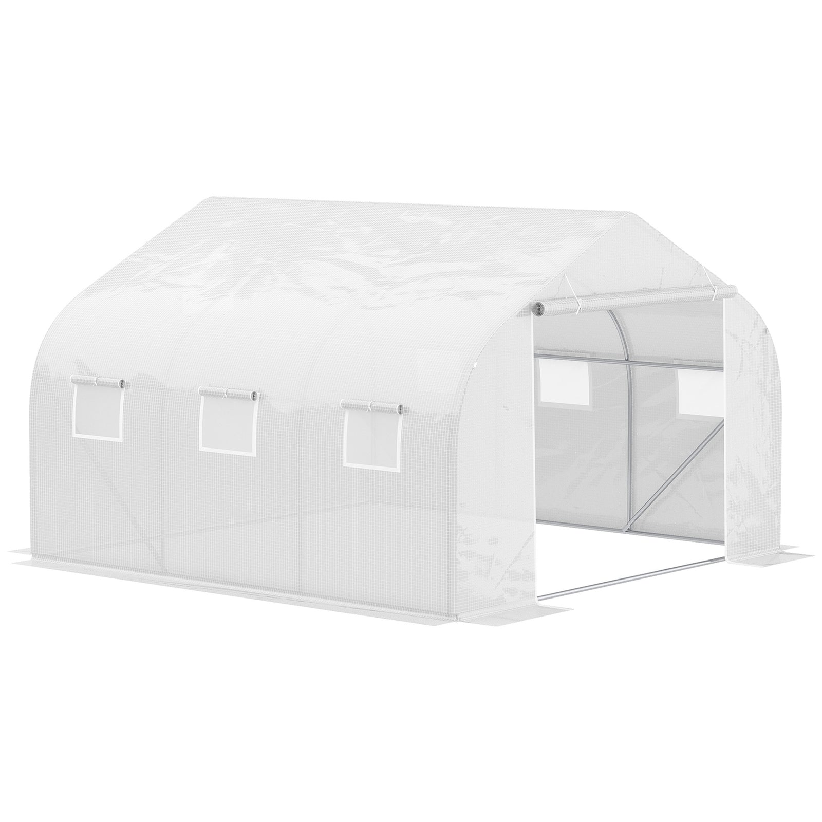 Walk-in Polytunnel Greenhouse 4.5x3x2m