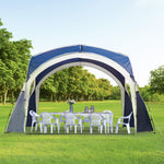 Outdoor Gazebo Event Dome Shelter Party Tent For Garden 3.5 x 3.5m | Blue