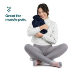 Plush Hot Water Bottle | Navy Blue