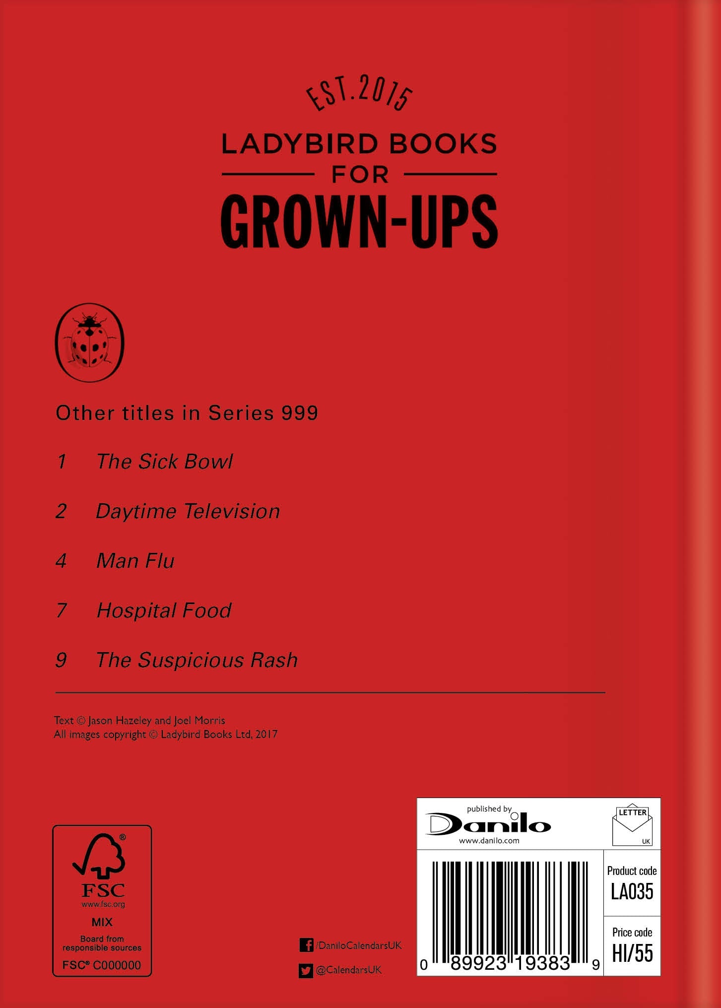 Ladybird Books Get Well Soon' Card Official Product