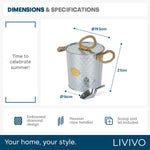 Ice & Champagne Bucket - Galvanised Steel