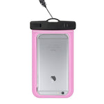 Waterproof Phone Pouch Dry Bag Compatible With Up To 5.5inch Screen | Pink