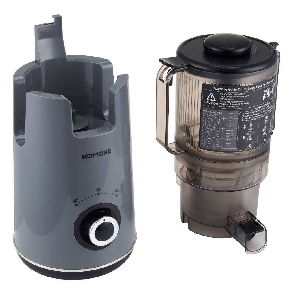 300w Cold Press Juicer Slow Masticating Machine | Grey