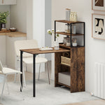 HOMCOM Foldable Computer Desk, Home Office Desk For Small Spaces