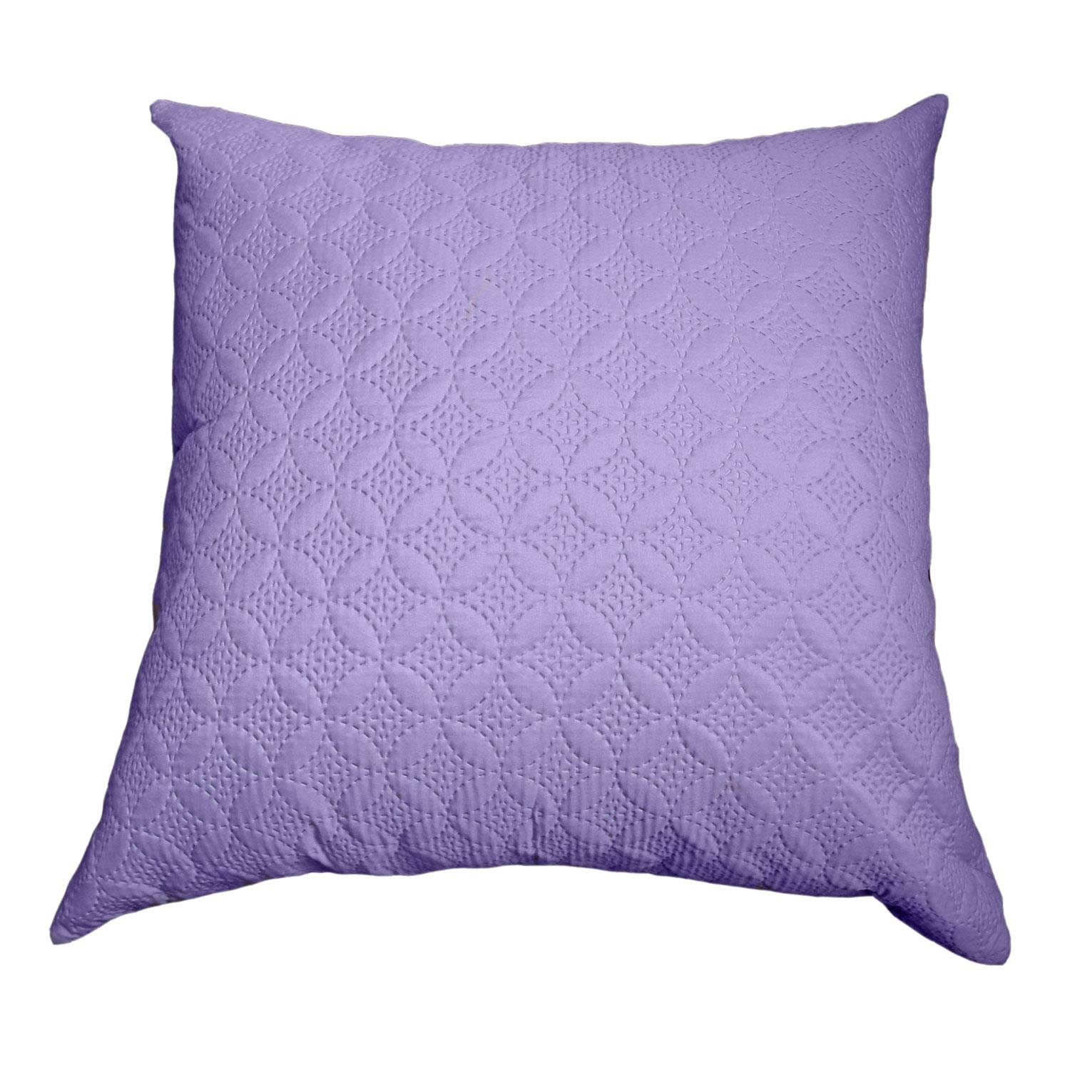 Ultrasonic Quilted Embossed Cushion Cover | 80cm x 80cm | Mauve