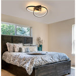 Bath Plus TB+ Modern Dual-round Led Ceiling Light