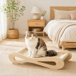 PawHut 2 In 1 Sisal Cat Scratcher Bed Cat Scratching Board And Lounger
