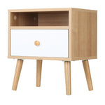 Bedside Table Modern Nightstand Bedside Cabinet W/ Drawer