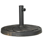 18kg Resin Garden Parasol Base Round Stand