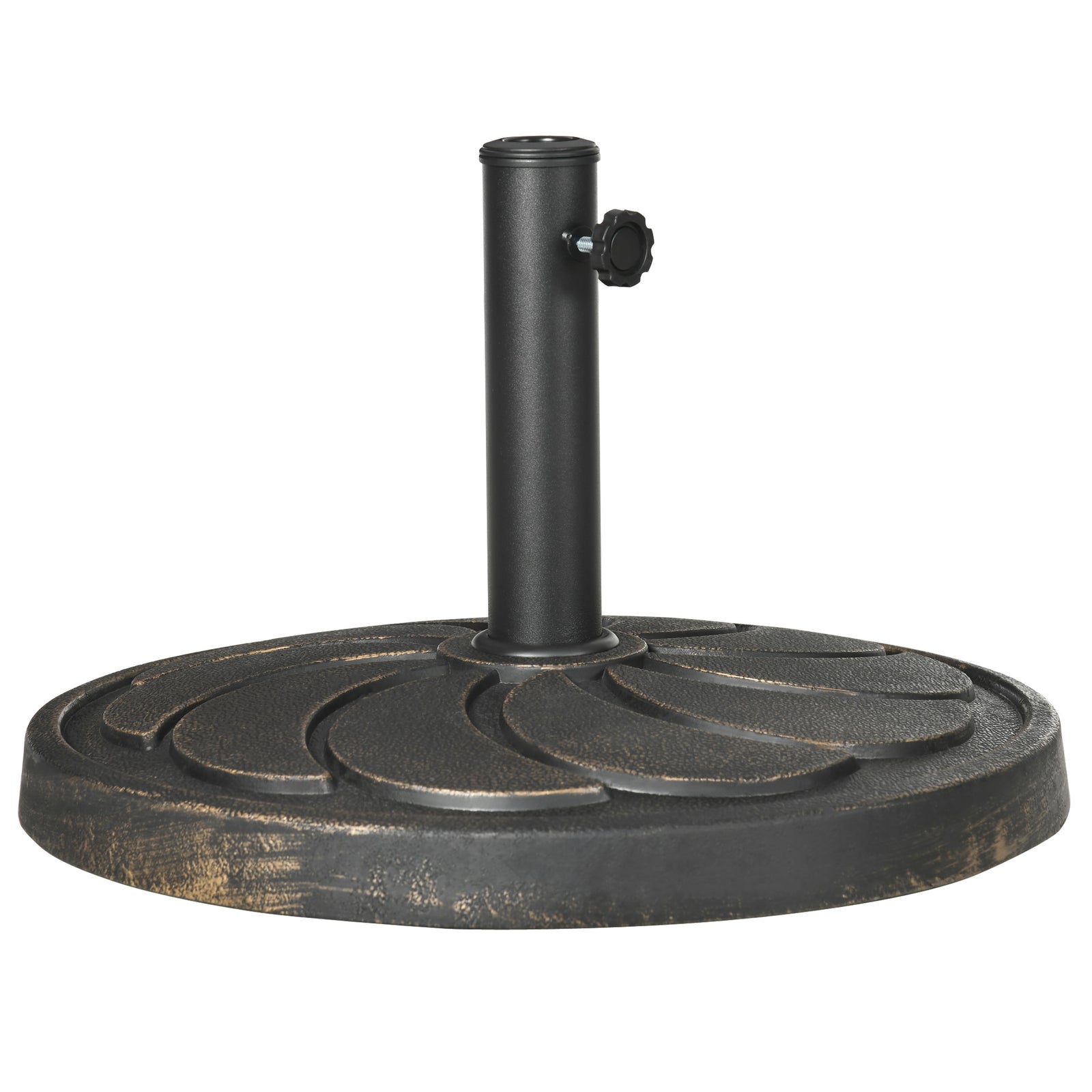 18kg Resin Garden Parasol Base Round Stand
