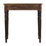 Heritage Turned-leg Desk, 1 Drawer, Brown | 1 | Brown