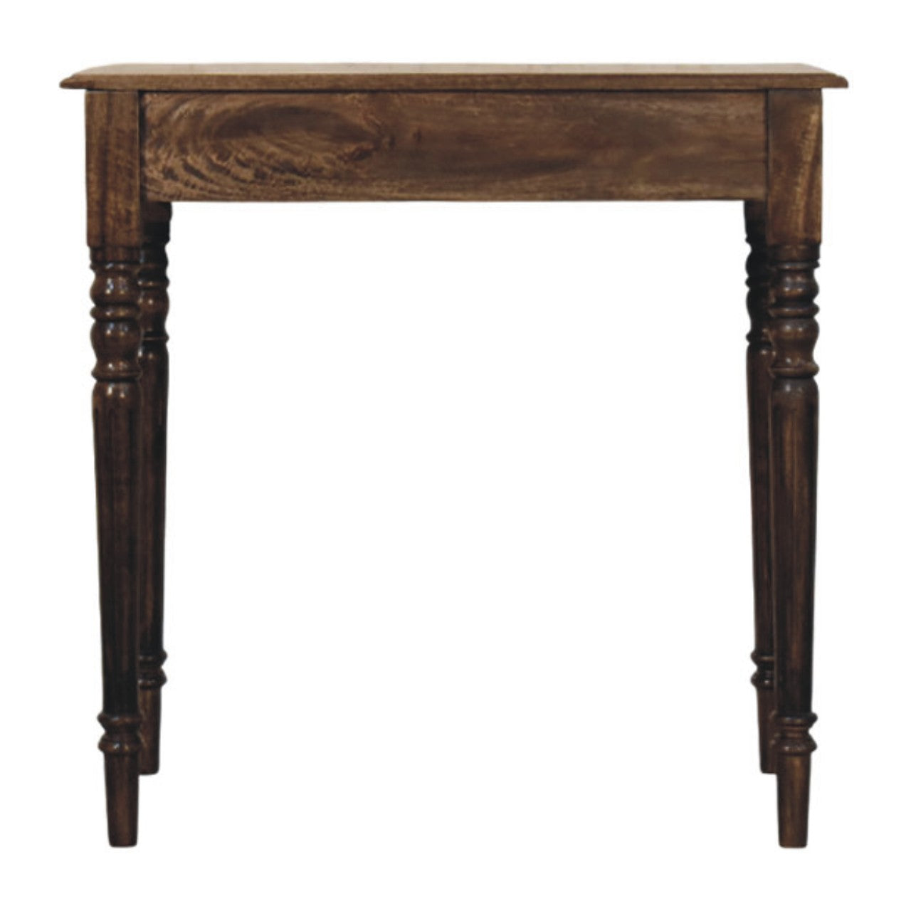 Heritage Turned-leg Desk, 1 Drawer, Brown | 1 | Brown
