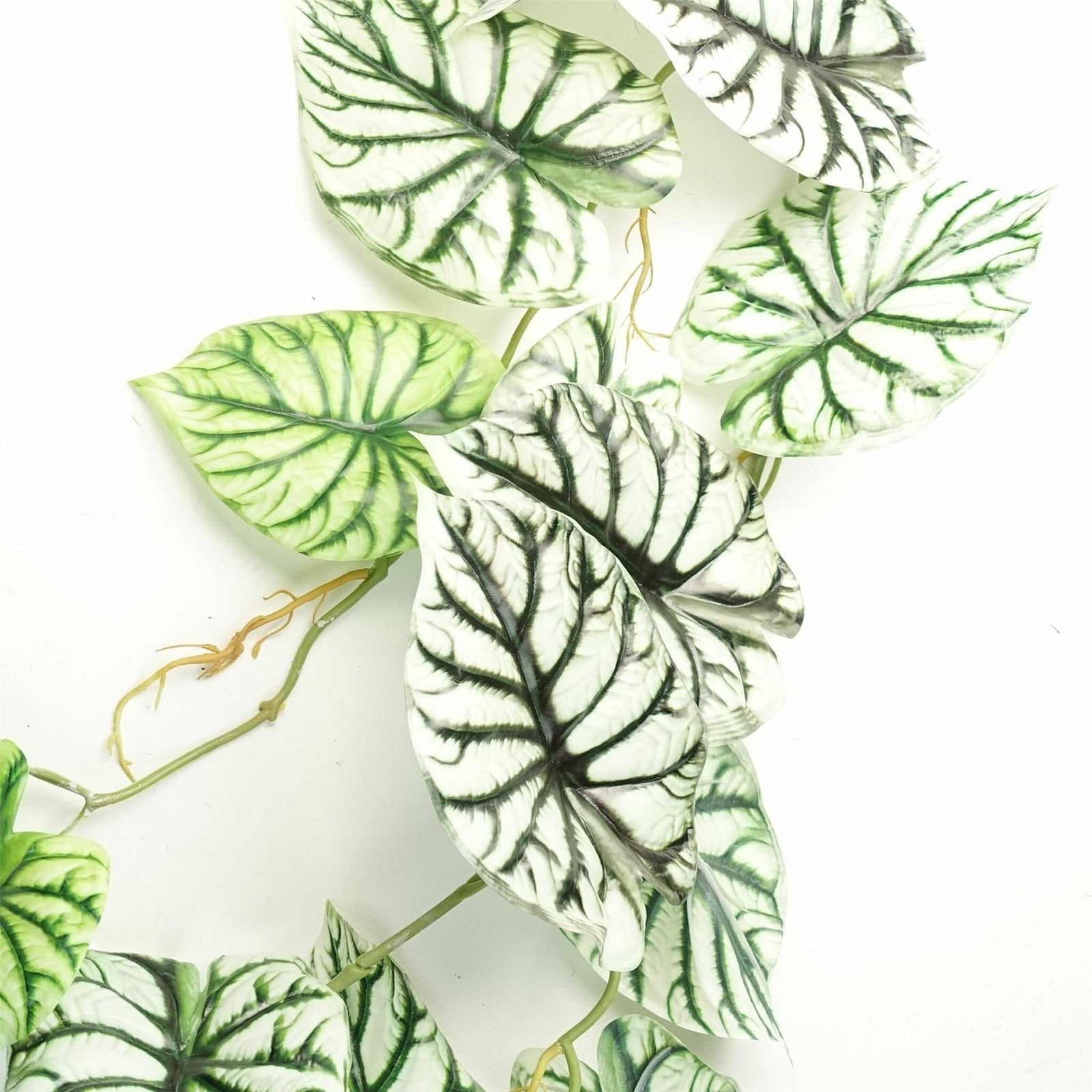 Artificial 120cm Trailing Hanging Plant Alocasia Dragon Scale