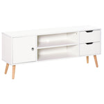 Modern Tv Stand Storage Shelf Media Console